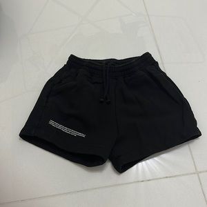 Pangaia xxs black shorts